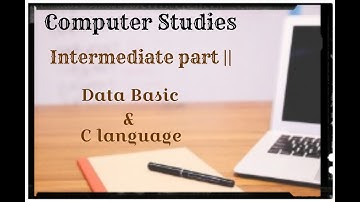 Chapter 1. Topic Field, Record, File and Types of Files