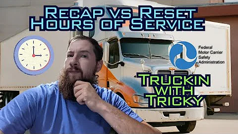 Trucker Tips - Should truckers run on recap hours or do a reset after running their 70?🤯