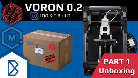 LDO V0.2-S1 Kit Build (From MatterHackers) - Part 1 Unboxing