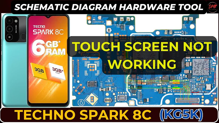 Techno spark 8C KG5K Touch Screen Not WORKING | Hardware Schematic Diagram jumper | DMR SOLUTION