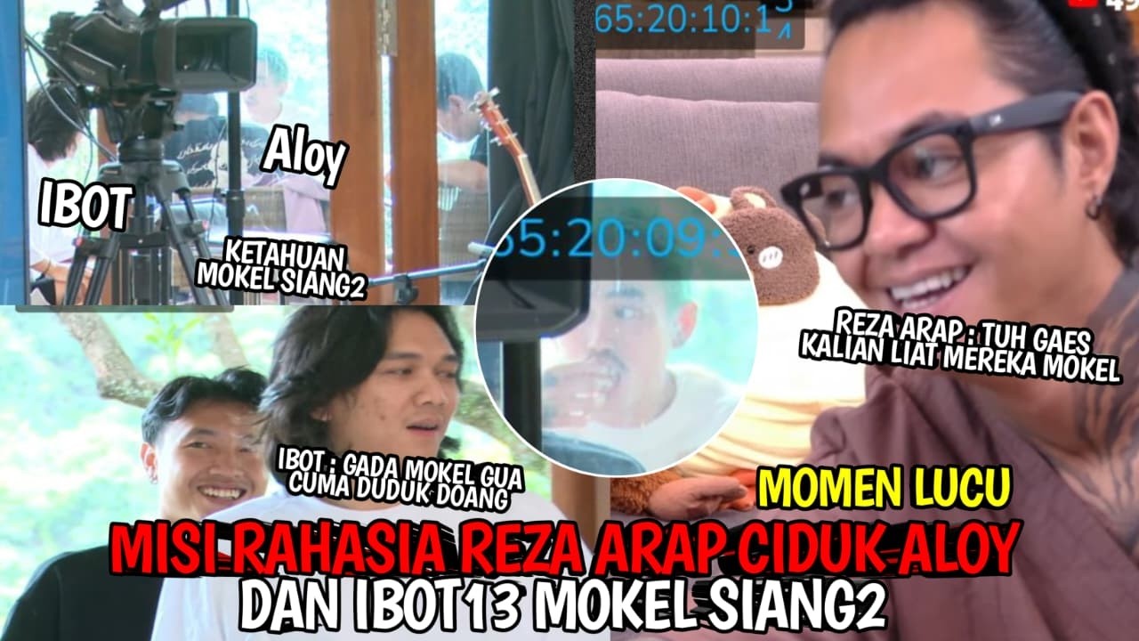 MISI RAHASIA REZA ARAP CIDUK ALOY DAN IBOT13 MOKEL SIANG2 #marapthons3