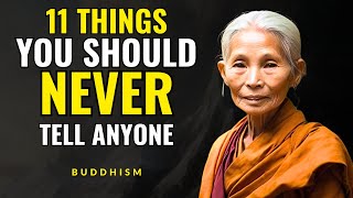 11 Things You Should Always Keep Private | Insights from Gautama Buddha (Buddhism)
