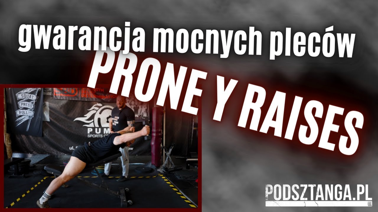 Prone Y raises 2.0 W końcu zrozumiesz, co zrobić z tą łopatką 🤦‍♂️