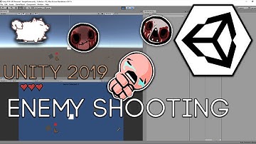 Binding of Isaac enemy shooting - Unity 2019 beginner tutorial