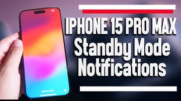 iPhone 15 Pro Max How to turn on Standby Mode Notifications  | iPhone 15 Plus Pro Max