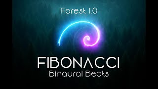 Fibonacci Sequence  - Binaural Beats with Forest Sounds – Deep Relaxation - Black Screen Details