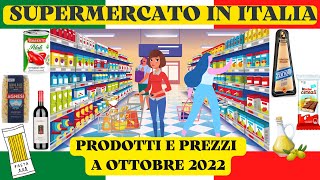 Dentro un SUPERMERCATO ITALIANO (sub ITA, RUS): PREZZI E ASSORTIMENTO a ottobre 2022.