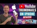 How to Make & Upload a YouTube Thumbnail on iPhone (UPDATED!)