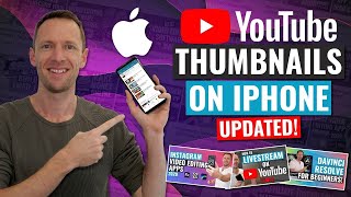 How to Make \& Upload a YouTube Thumbnail on iPhone (UPDATED!)