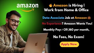 📢 Urgent Hiring! Amazon Jobs for Freshers & Experienced