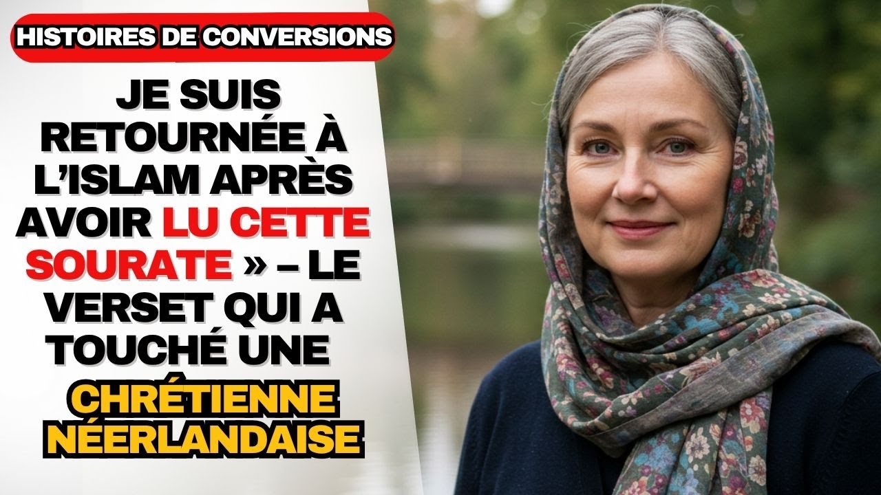 🧕Elle était chrétienne… jusqu’à ce qu’une seule sourate du Coran change tou