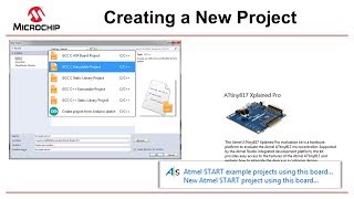Getting Started with Atmel Studio 7 - Episode 7 - Creating a New Project