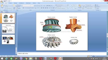 Reaction turbine example 1