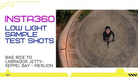 Insta360 One X2 Sample Test Video - Bike Ride