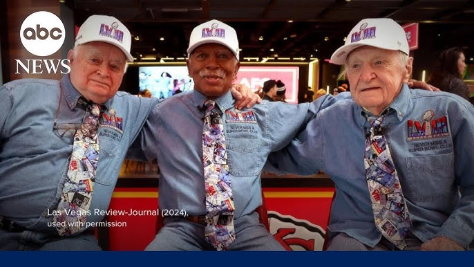 3 Men Recognized For Perfect Super Bowl Attendance