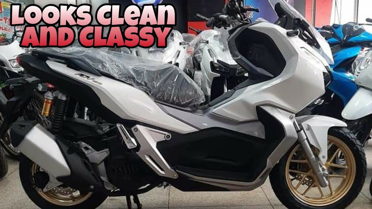 21 Honda Adv150 Pearl Fadeless White Honda Adv 150 New Color Option Axlerator Youtube