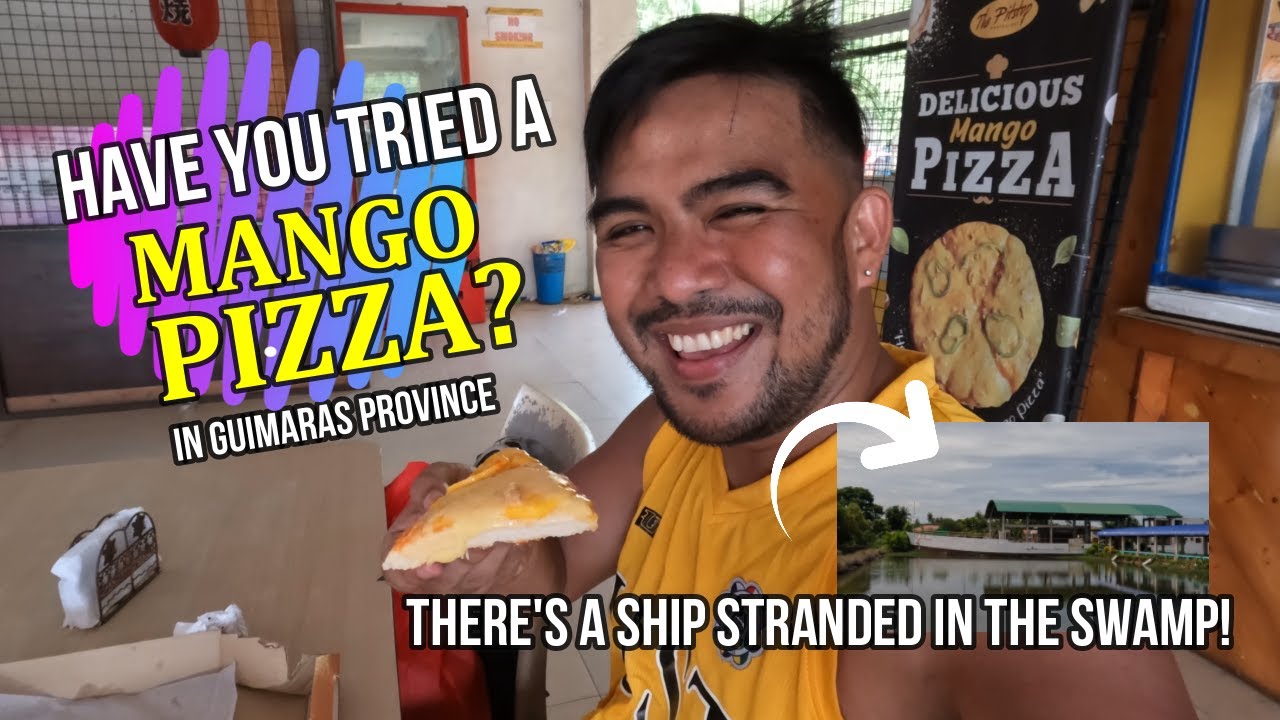 Eating Mango Pizza in Guimaras, Spanish Era Lighthouse, Beach & Mango Farm. YouTube