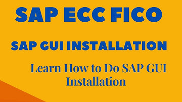 SAP GUI Installation I SAP GUI Set Up I Step By Step Installation  SAP GUI Steps|SAP Online Training