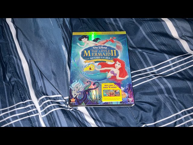 the little mermaid 2 return to the sea dvd menu