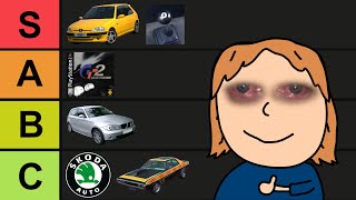 The Worst Automotive Tier List Video In The World