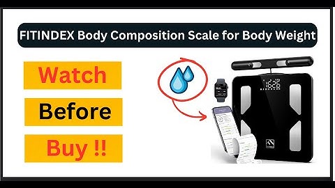 FITINDEX Body Composition Scale for Body Weight Review | Watch Before Buy |