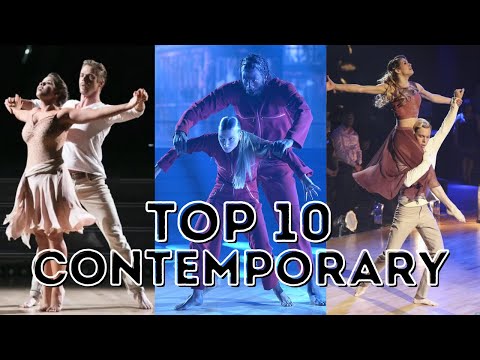 My Top Ten Contemporary Dances on Dancing With The Stars