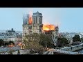 Jassiste  notre dame de paris en flammes depuis les toits