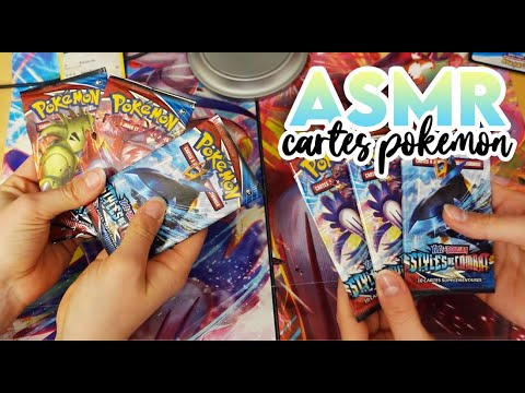 ASMR - CARTES POKEMON (feat La pokéstop)