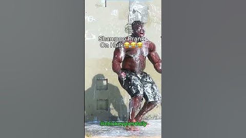 Shampoo Prank😂😂😂#shampoo #pranks #prank #funny #hulk