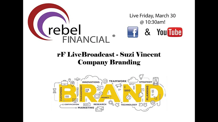 rF LiveBroadcast - Suzi Vincent - Branding your company
