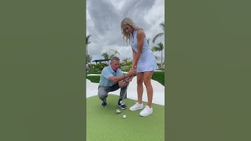 Improve your putting instantly w/ this tip from legendary coach, Michael Breed! #golf #golftips