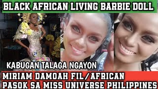 BLACK AFRICAN LIVING BARBIE DOLL PASOK SA MISS UNIVERSE PHILIPPINES PAGEANT