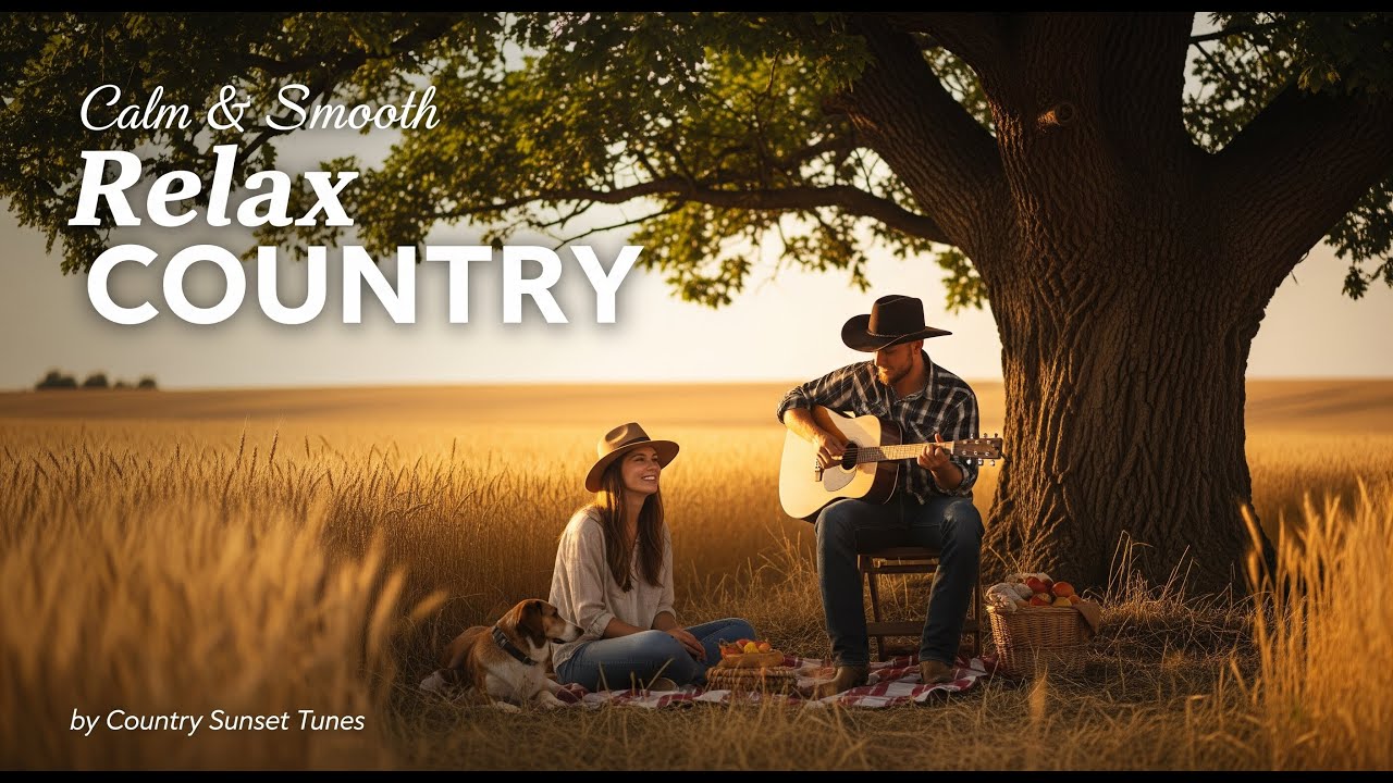 Cowboy Sunset Tunes 🤠 Country Guitar Music for Study, Sleep, and Stress Relief Peaceful Calm