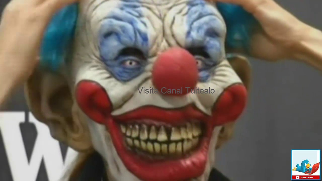 BERLIN DEJA DE VENDER DISFRACES DE PAYASOS TENEBROSOS PARA HALLOWEN VIDEO PSICOSIS