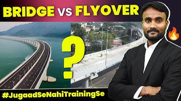 What is Bridge | Difference Between Bridges and Flyover