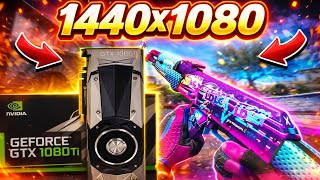 1440x1080 GTX 1080TI 11 GB CS2 TEST