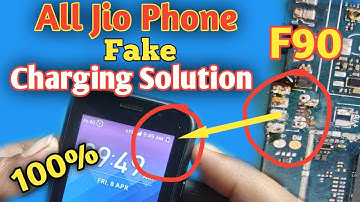 Jio phone fake charging jumper solution//Jio Phone F30 ,F220 ,F90 charging not show problemsolution