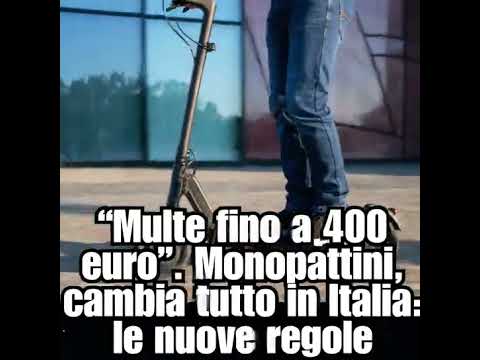 Video Multe fino a 400 euro. Monopattini, cambia tutto in Italia: le nuove regole