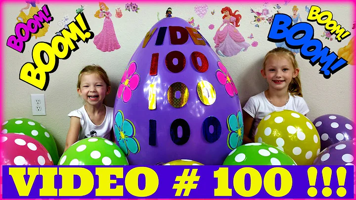 SURPRISE TOYS GIANT BALLOON POP - Shopkins My Little Pony Sofia the First Palace Pets