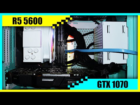 Ryzen 5 5600 + GTX 1070 Gaming PC in 2022 | Tested in 7 Games 