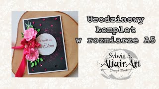 Urodzinowy komplet w rozmiarze A5