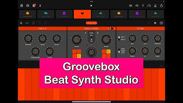 Groovebox Beat Synth Studio - Tutorial - Make a Track from Scratch - iPad Demo