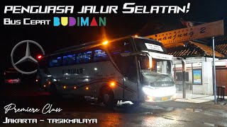 RAJANYA PRIANGAN TIMUR NIH! TRIP  BUS BUDIMAN JAM MALAM JAKARTA - TASIKMALAYA CUMAN 4 JAM..