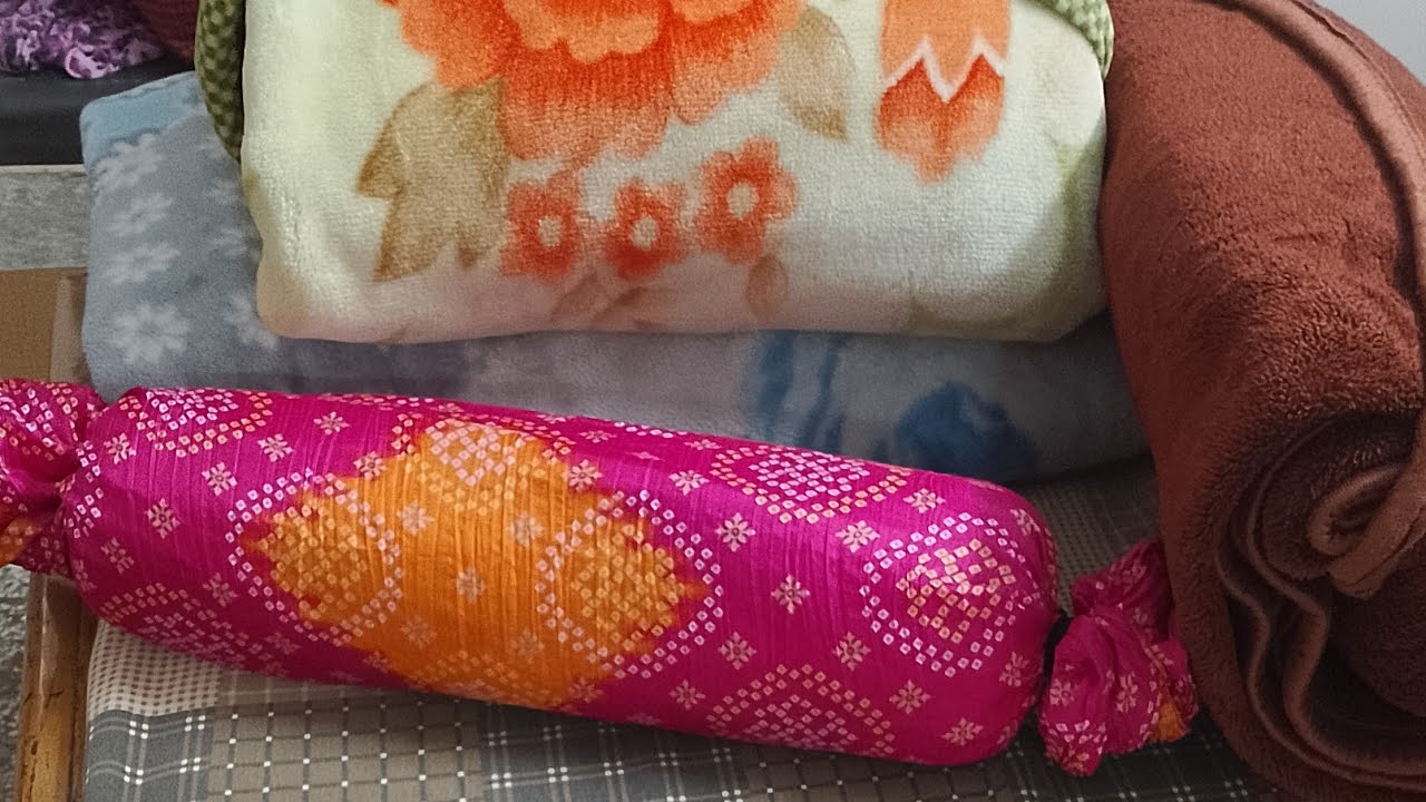blanket or garam कपड़े fold करने or रखने के तरीके