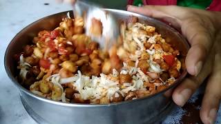 How to Make Peanut Masala Chaat Salad in Gujarati by Rupal Gadhavi