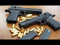 【モデルガン】2丁拳銃で大暴れ！？タナカ製デザートイーグル50AEを発火させてみた！Cap Gun DesertEagle