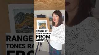 Using Colour Theory to Improve Your Painting - Adding Brown #artschool #colourmixing #colourtheory