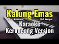 KALUNG EMAS (DIDI KEMPOT) - KARAOKE KERONCONG VERSION