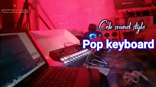Cek sound Style pop keyboard
