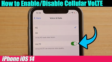 iPhone iOS 14: How to Enable/Disable Cellular VoLTE